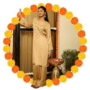 most comfortable daily wear embroidered kurti