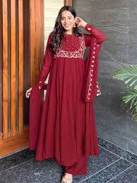 Partywear latest designer Anarkali kurtis