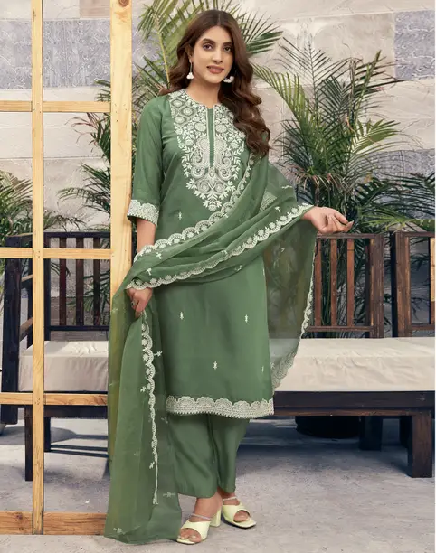 Designer Embroidered Kurti Collection